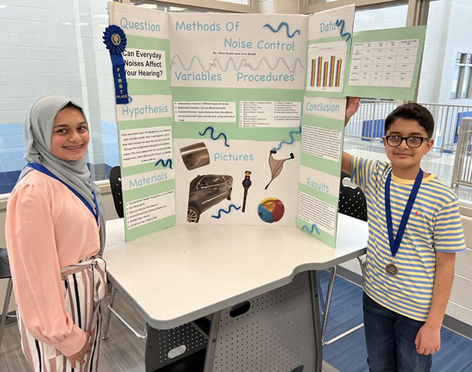 Zuhu and Wasil Mustafa Shaikh, First Place, Physics